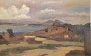 Jean Baptiste Camille  Corot Ischia,View from the Slopes of Mount Epomeo (mk05) oil painting reproduction
